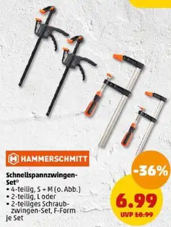 PENNY Hammerschmitt Schnellspannzwingen Set Angebot