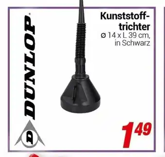 CENTERSHOP Dunlop Kunststofftrichter Angebot