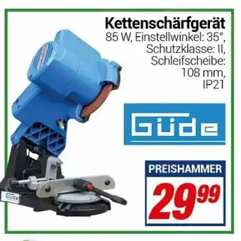 CENTERSHOP Güde Kettenschärfgerät Angebot