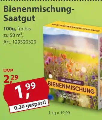 Sonderpreis Baumarkt Bienenmischung-Saatgut 100g Angebot