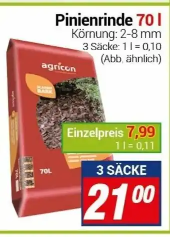 CENTERSHOP Pinienrinde 70L Angebot