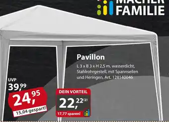 Sonderpreis Baumarkt Pavillon Angebot