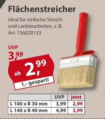 Sonderpreis Baumarkt Flachenstreicher Angebot