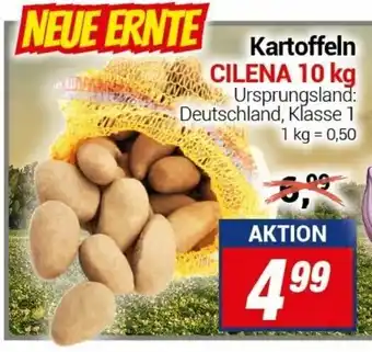 CENTERSHOP Kartoffeln Cilena 10kg Angebot