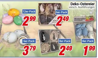 CENTERSHOP Deko-Ostereier 12er-Pack Angebot