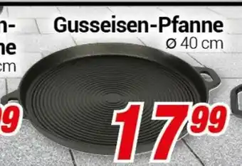 CENTERSHOP Gusseisen-Pfanne Angebot