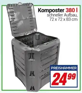 CENTERSHOP Komposter 380 L Angebot