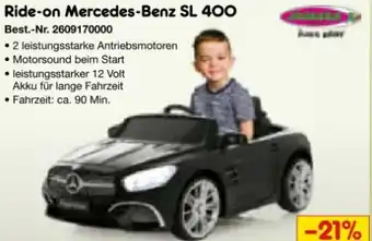 Netto Marken-Discount Ride-on Mercedes Benz SL 400 Angebot