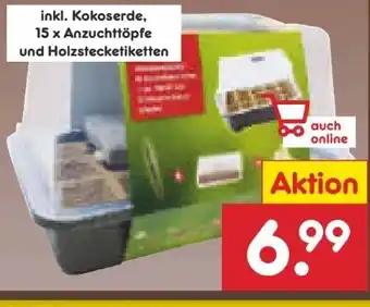 Netto Marken-Discount Zimmergewächshaus Angebot