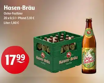 Trink und Spare Hasen-Bräu Oster-Festbier 20*500ml Angebot