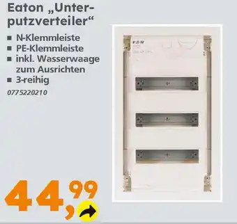 Globus Baumarkt Eaton "Unterputzverteiler" Angebot