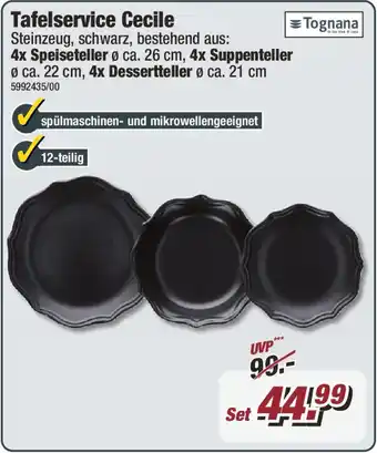 Poco Tognana Tafelservice Cecile Angebot