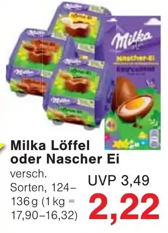 Wiglo Wunderland Milka Löffel oder Nascher Ei Angebot