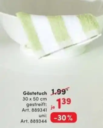 AWG Mode BOULE Gästetuch Angebot