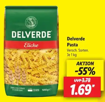 Lidl Delverde Pasta Je 1 kg Angebot