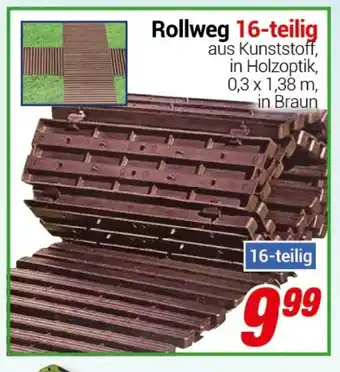 CENTERSHOP Rollweg 16-teilig Angebot