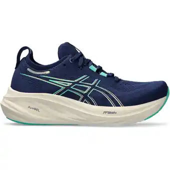 Intersport ASICS Damen Laufschuhe GEL-NIMBUS 26 BLUE EXPANSE/AURORA GREEN 43 ½ Angebot