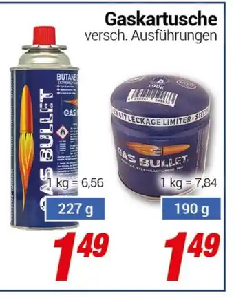 CENTERSHOP Gaskartusche versch. Ausführungen 227 g Angebot