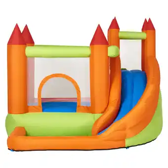 toom Baumarkt Hüpfburg mit Rutsche bunt 310 x 270 x 210 cm Angebot