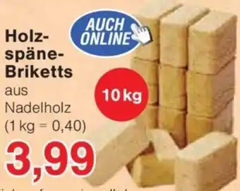 Jawoll Holz- späne- Briketts 10 kg Angebot