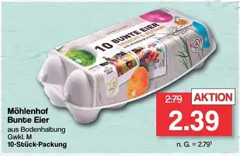 Famila Nord West Möhlenhof Bunte Eier 10-Stück-Packung Angebot