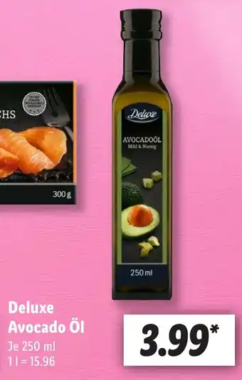 Lidl Deluxe Avocado Öl je 250 ml Angebot