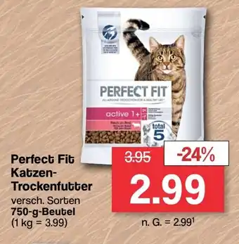 Famila Nord West Perfect Fit Katzen- Trockenfutte 750-g-Beutel Angebot