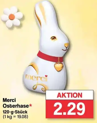 Famila Nord West Merci Osterhase 120-g-Stück Angebot