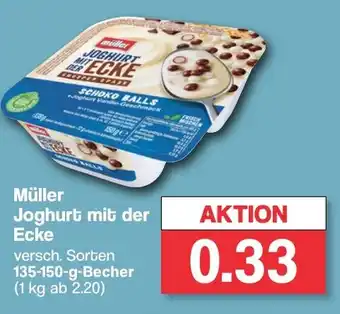 Famila Nord West Müller Joghurt mit der Ecke 135-150 g Becher Angebot