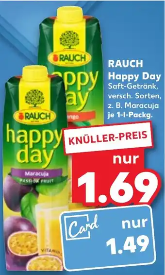 Kaufland RAUCH Happy Day 1 l Packg. Angebot