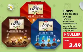 Kaufland TRUMPF Edle Tropfen in Nuss 250-g-Packg. Angebot