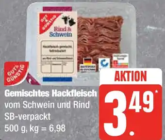 Edeka Gut & Günstig Gemischtes Hackfleisch 500 g Angebot