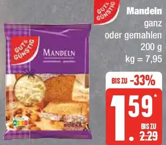 Edeka Gut & Günstig Mandeln 200 g Angebot