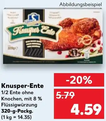 Kaufland Knusper-Ente 320 g Packg. Angebot