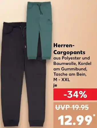 Kaufland Herren-Cargopants Angebot