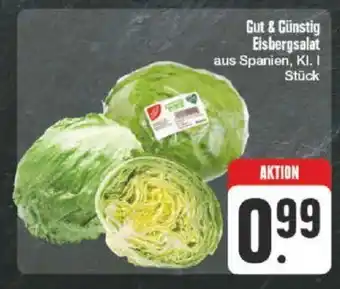 nah & gut Gut & Günstig Eisbergsalat Angebot