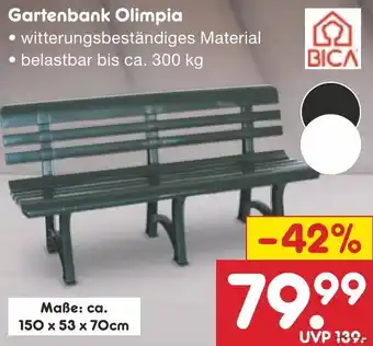 Netto Marken-Discount BICA Gartenbank Olimpia Angebot