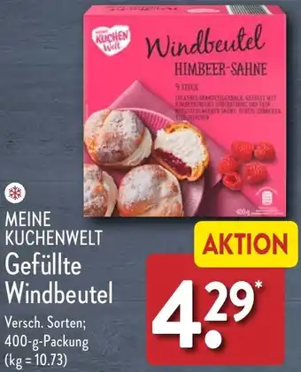 Aldi Nord MEINE KUCHENWELT Gefüllte Windbeutel 400 g Packung Angebot