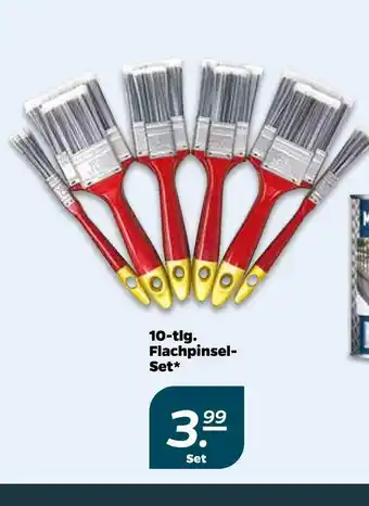 NETTO Flachpinselset Angebot