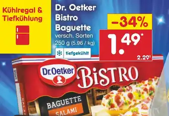 Netto Marken-Discount Dr. Oetker Bistro Baguette 250 g Angebot