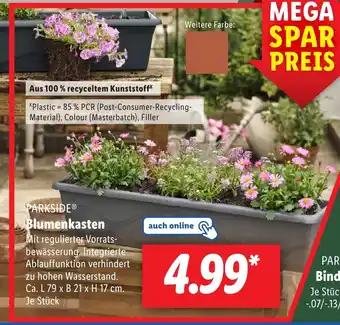 Lidl PARKSIDE Blumenkasten Angebot