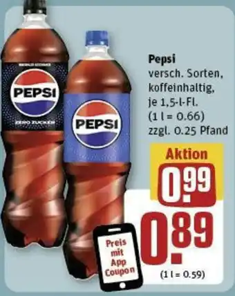 REWE Pepsi 1,5-l-Fl. Angebot