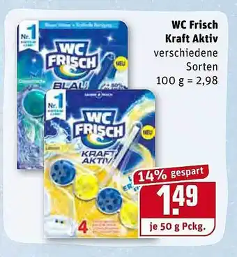 REWE Kaufpark WC Frisch Kraft Aktiv Angebot