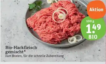 tegut Bio-Hackfleisch gemischt 100 g Angebot