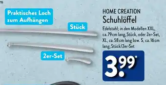 Aldi Nord HOME CREATION Schuhlöffel Angebot