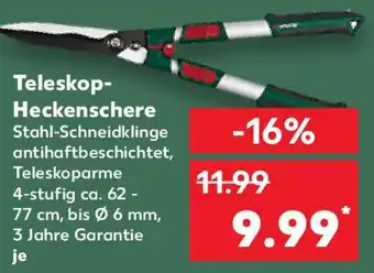 Kaufland Teleskop- Heckenschere Angebot