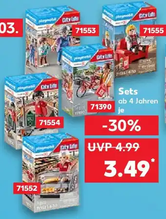 Kaufland playmobil Sets Angebot