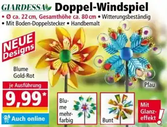 Norma GIARDESSA Doppel-Windspiel Angebot