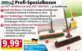 Norma Powertec Garden Profi-Spezialbesen Angebot