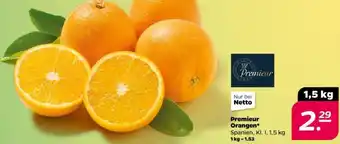 NETTO Premieur Orangen 1,5 kg Angebot